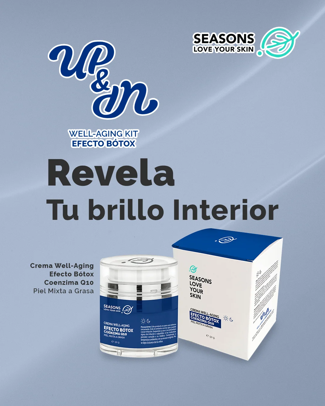 Crema Well Aging Efecto Botox Coenzima Q10